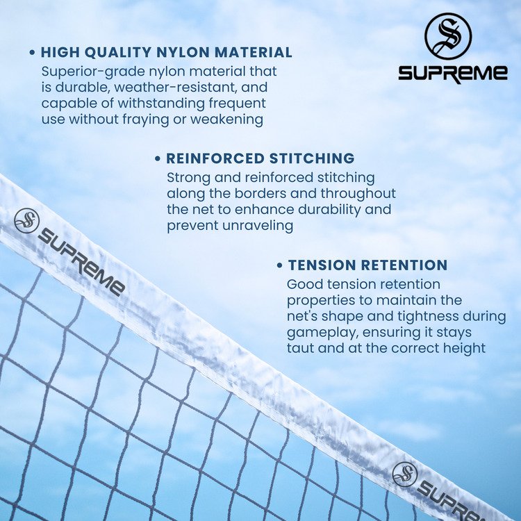 Supreme Nylon Volleyball Super Net