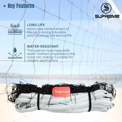 Discover the Best Volleyball Net of 2024: The Supreme Volleyball Net by Supreme Sports Industries