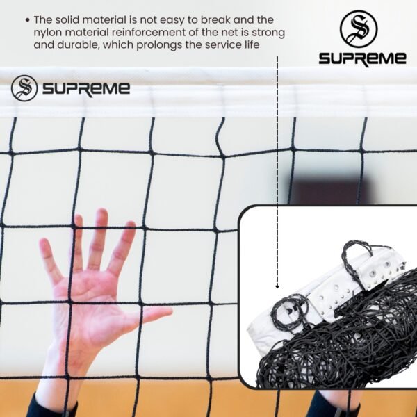 Supreme Volleyball Combo*3 (Super Volley + Super Net) Volleyball Kit - Image 9