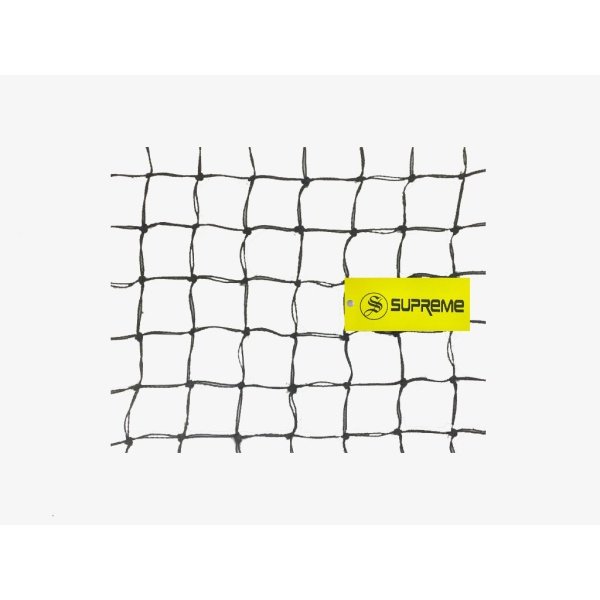 Supreme Handball Net-02 (Black) All Double Heavy Machine Made (Pack Of 1 Pair) Handball Net  (Black) - Image 7