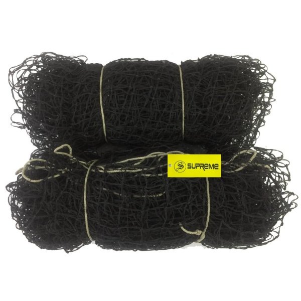 Supreme Handball Net-02 (Black) All Double Heavy Machine Made (Pack Of 1 Pair) Handball Net  (Black) - Image 5