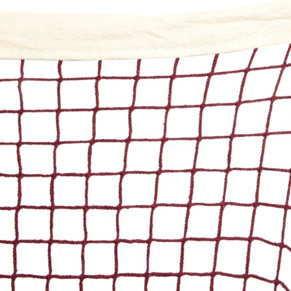 Supreme Badminton Net Cotton (Maxx) For Tournaments Canvas Tape 4 Side Tape Net (Pack Of 1) - Image 5