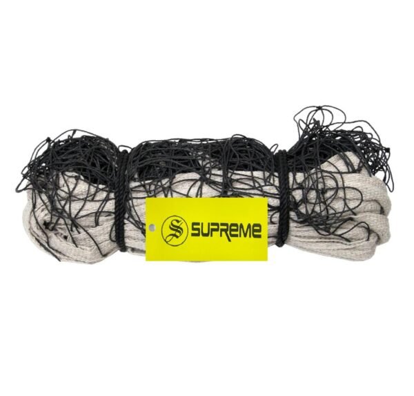 Supreme Volleyball Net Nylon (Rio) Practice Quality 3 Side Cotton Tape Net (Pack Of 1) - Image 2