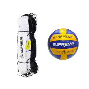 Supreme Volleyball Combo*3 (Super Volley + Super Net) Volleyball Kit